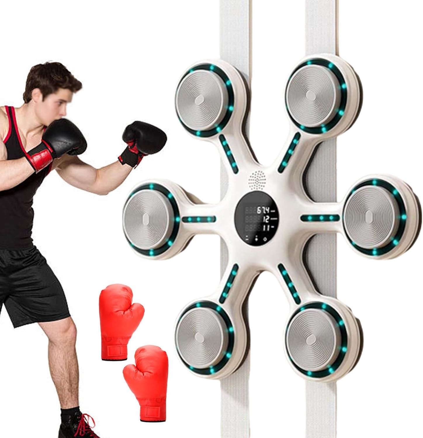 Punch Block Exercise Machine Smart Music Punching Machine, Professional Electronic Punching Target ...