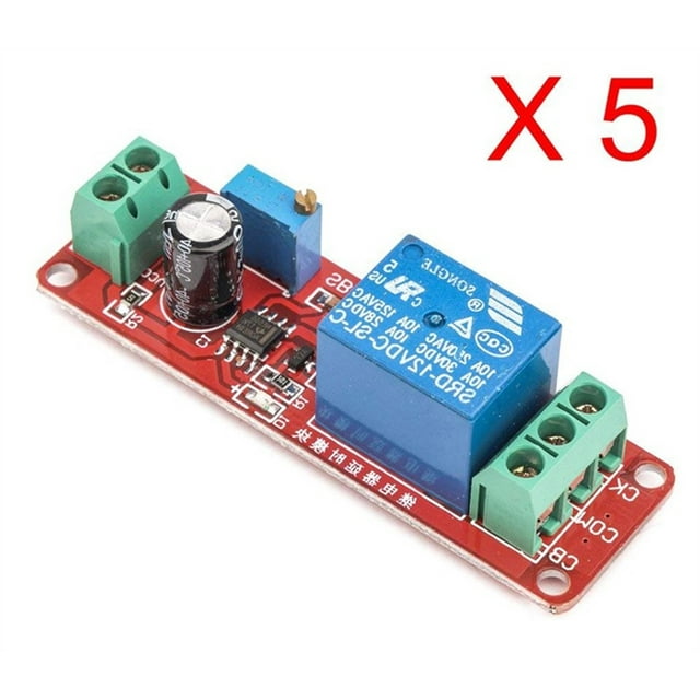 Smart NE555 DC 12V Delay Relay Shield Timer Switch 0~10S Adjustable ...