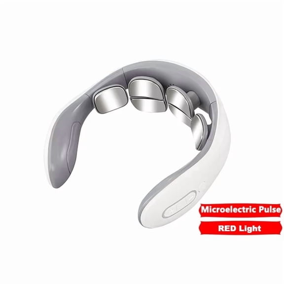 Smart Neck Massager for Adults, 5 Massage Modes, Ergonomic Portable Neck Device for Office, Home & Travel Relaxation