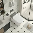 thumbnail image 1 of Smart One Piece Bidet Toilet with Remote Control, Tankless LED Display, Heated Seat, Auto Open/Close, Warm Water & Air Dryer, Foot Sensor Flush, Aromatherapy System, 1 of 7