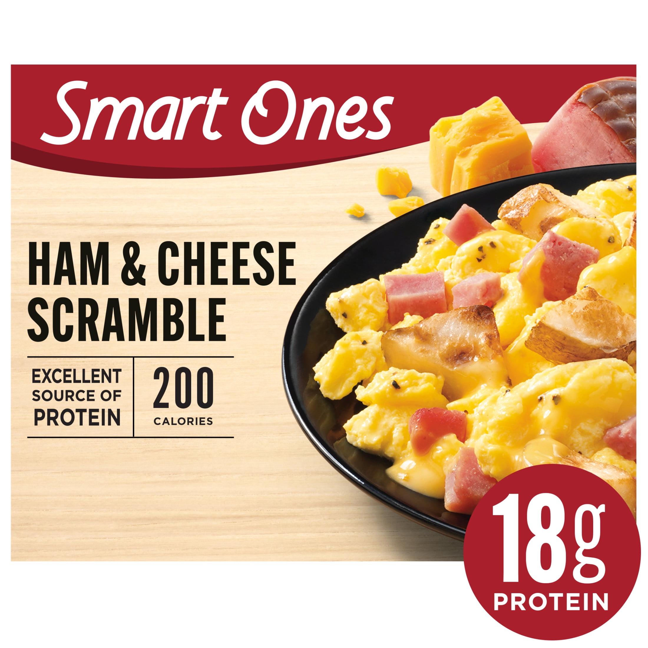 Smart Ones Ham & Cheese Scramble Frozen Meal, 6.49 Oz Box