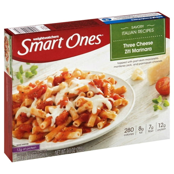 Smart Ones Three Cheese Ziti Marinara 9oz (PACK OF 12)