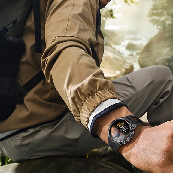 Smart Outdoor Watch with GPS Positioning Function, 540mAh Battery, Supporting 23 Different Languages, Suitable for Fitness and Outdoor Adventure Wear