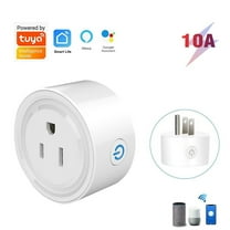 Smart Outlet Plug,Smart Plugs,Smart Socket US Standard Wifi Version Mobile APP Control Voice Control Wirelessly Control Your Lights And Appliances(1pc 2*1in)