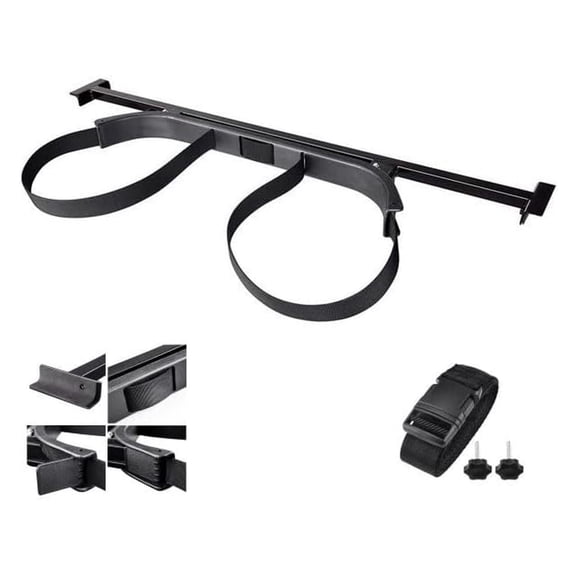 Smart Parts Golf Cart Bag Mount Golf Bag Holder Bracket Attachment for Rear Seat Fits EZGO Club Car