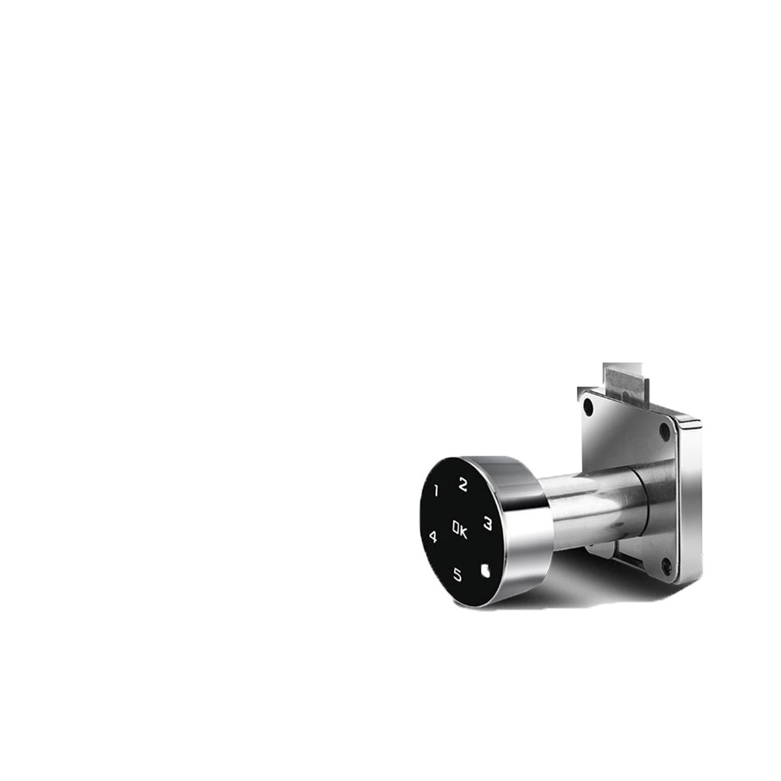 Smart Password Lock Touch Screen Digital Security Lock Wood