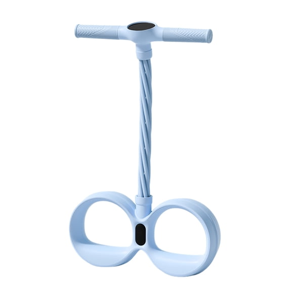 Smart Pedal Puller with Digital Display 6 Tube Resistance Band System for Full Body Fitness Training and Yoga Stretching Exercises