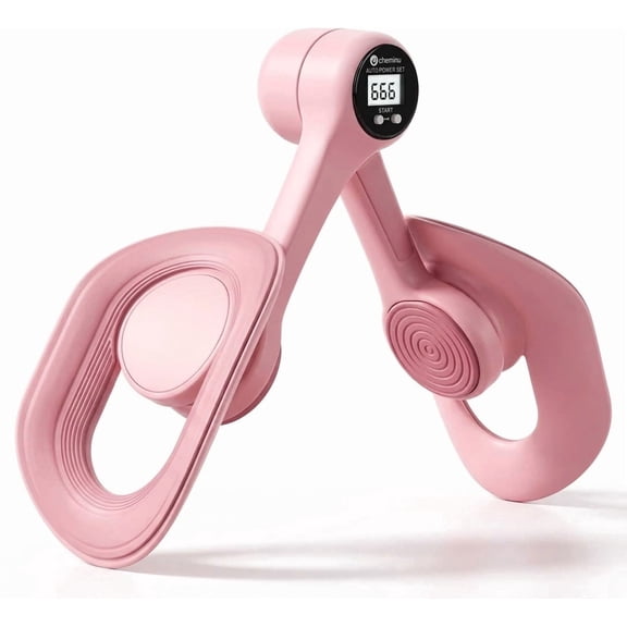 Smart Pelvic Floor Trainer, Adjustable Thigh Master with Digital Display Count, Inner Thigh & Butt Exerciser, Portable Home Fitness Equipment