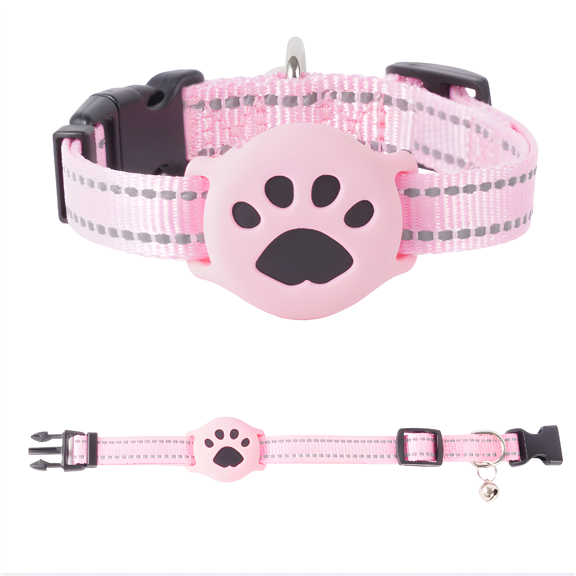 Smart Pet GPS Collar, iOS/Google, Family Sharing, Lost Alert, Lightweight
