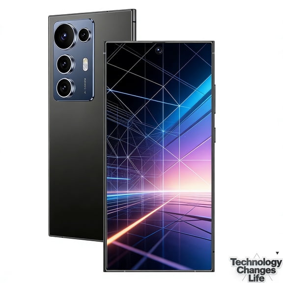 Smart Phone 9GB+256GB - 6.8" HD Screen, Stylus Included, 5G Global Unlock, GPS, Multi-Color, for Work & Travel