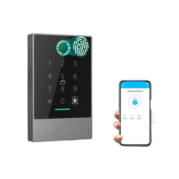 Smart Phone Bluetooth App Control Door Access Control System Fingerprint Card Reader
