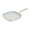 thumbnail image 1 of Smart Planet Eco Friendly Post-Consumer Recycled Aluminum Nonstick Square Griddle Pan, 11", 1 of 5