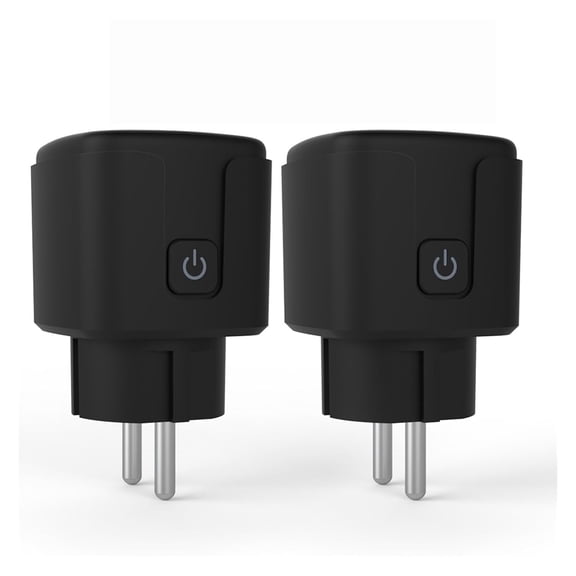 Smart Plug 2-Pack, WiFi APP Voice Control, Timer Group Sharing, 15A
