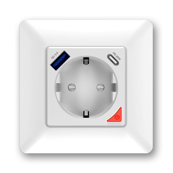 Smart Plug 2-Pack, WiFi APP Voice Control, Timer Random Schedule, 16A