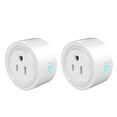 thumbnail image 1 of Smart Plug Compatible with Alexa and Google Home for Voice Control, Mini Smart Outlet WiFi Socket with Timer Function, Romte Control, White FCC ETL Certified, 1 of 7