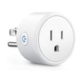 thumbnail image 1 of Smart Plug, High Security with Overload Protection, Smart Wi-Fi Outlet Works with Alexa, Google Assistant and IFTTT, APP Remote Control &Timer Function (2.4G Wi-Fi Only, 1 PACK), 1 of 7