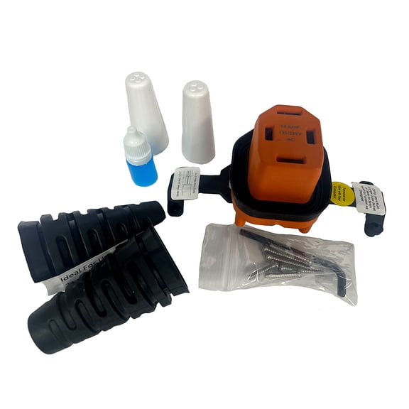 7" Black and Orange BF50 Repair Kit Female Connector - Service Kit