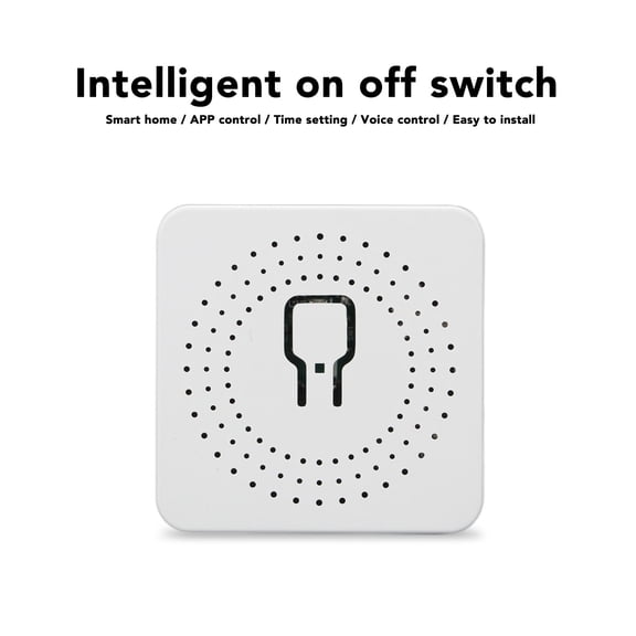Smart Plug  WiFi Switch: 16A, Remote Access, Voice Enabled For Lighting  More