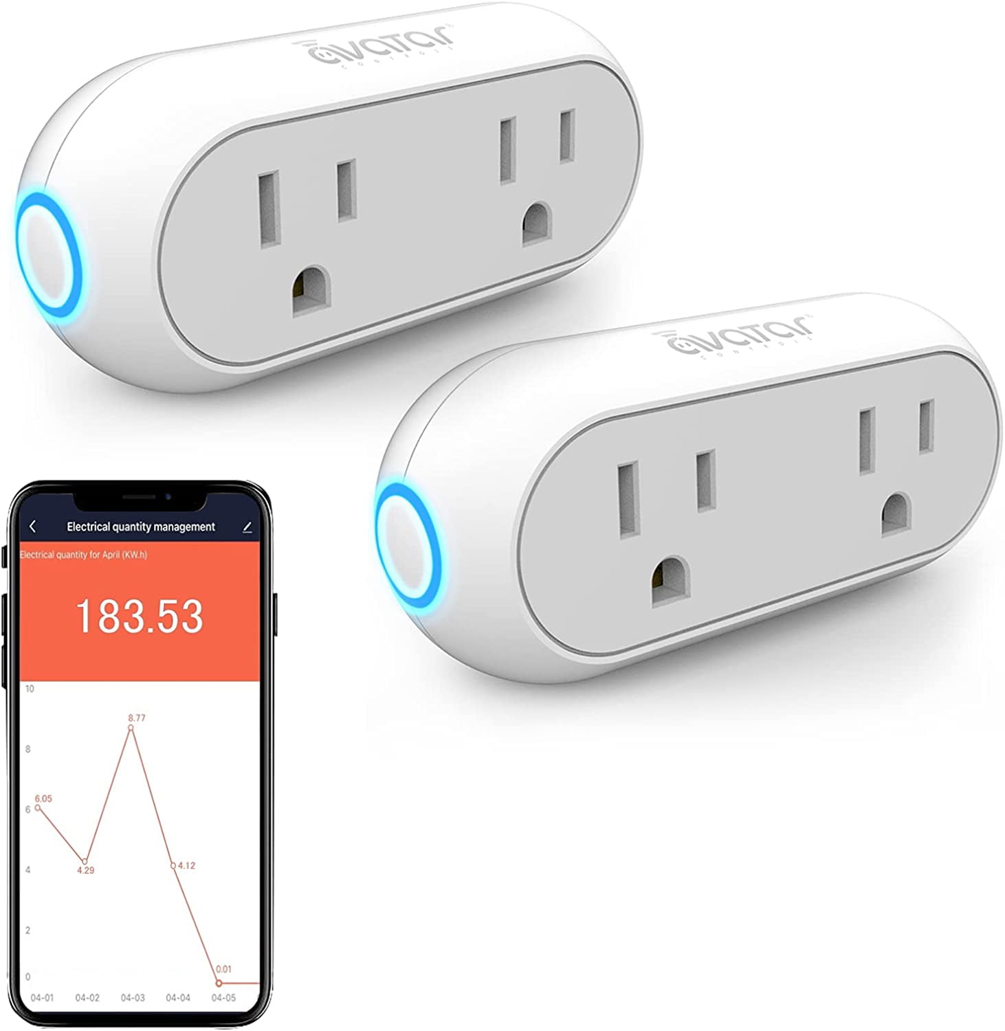Smart Plugs That Compatible with Alexa Google Home Siri, Wireless