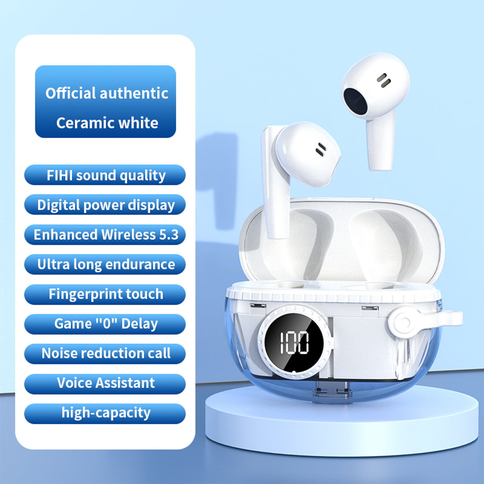 Smart Pods Pro Chatterbox Headset Headphones Bits Lm2020 Long Battery Life Wireless Earbuds Good