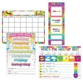 thumbnail image 1 of Smart Poly® Assorted Classroom Essentials Charts, 17" x 22", Dry-Erase Surface, Set of 4, 1 of 5