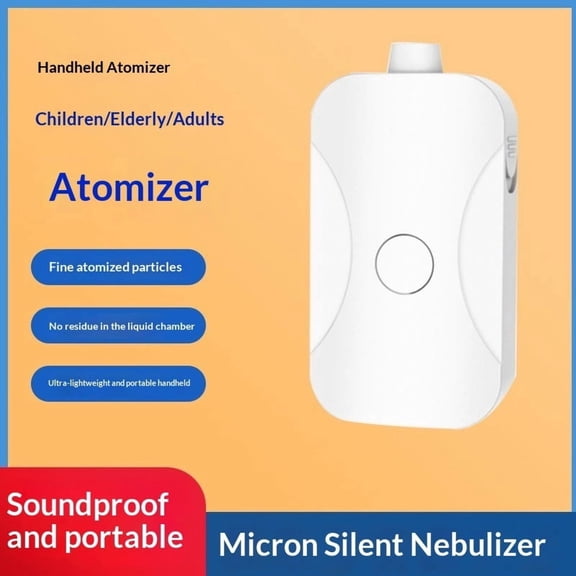 Smart Portable Atomizer, Handheld Fine Mist Sprayer, Compact Spray Device for Whole Family Daily Use