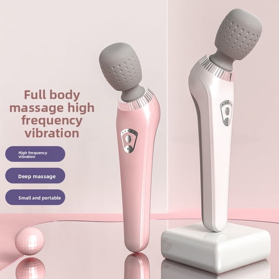 Smart Portable Muscle Relaxer for Office Professionals, Handheld Cordless Vibrating Wand for Digital Fatigue, Multi-Mode Physical Wellness Device for Screen-Heavy Lifestyles, USB-C