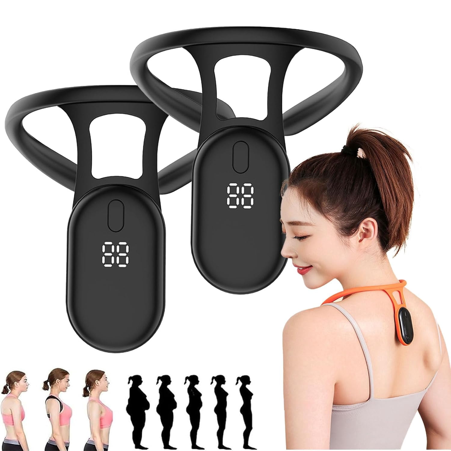 Smart Posture Corrector for Women Men, Smart Corrector for Hunchback ...