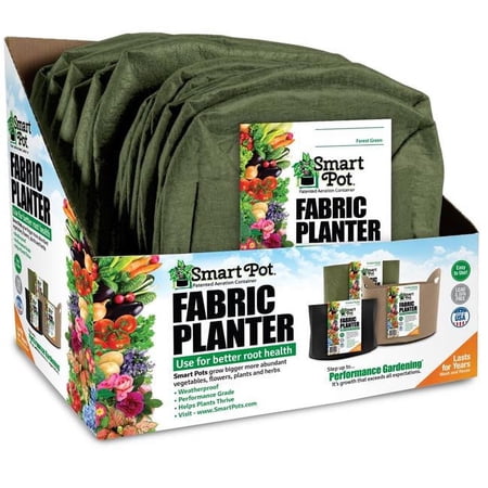 Smart Pot 15 gal Potato & Squash Grower, Green
