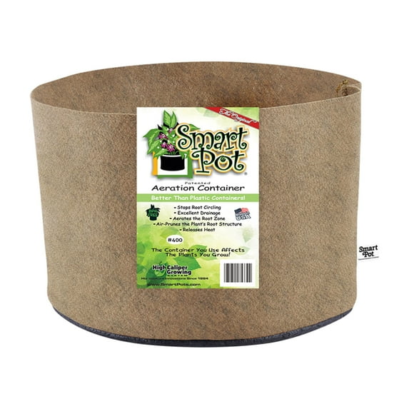 Smart Pot 45-Gallon Soft-Sided Growing Container, Tan