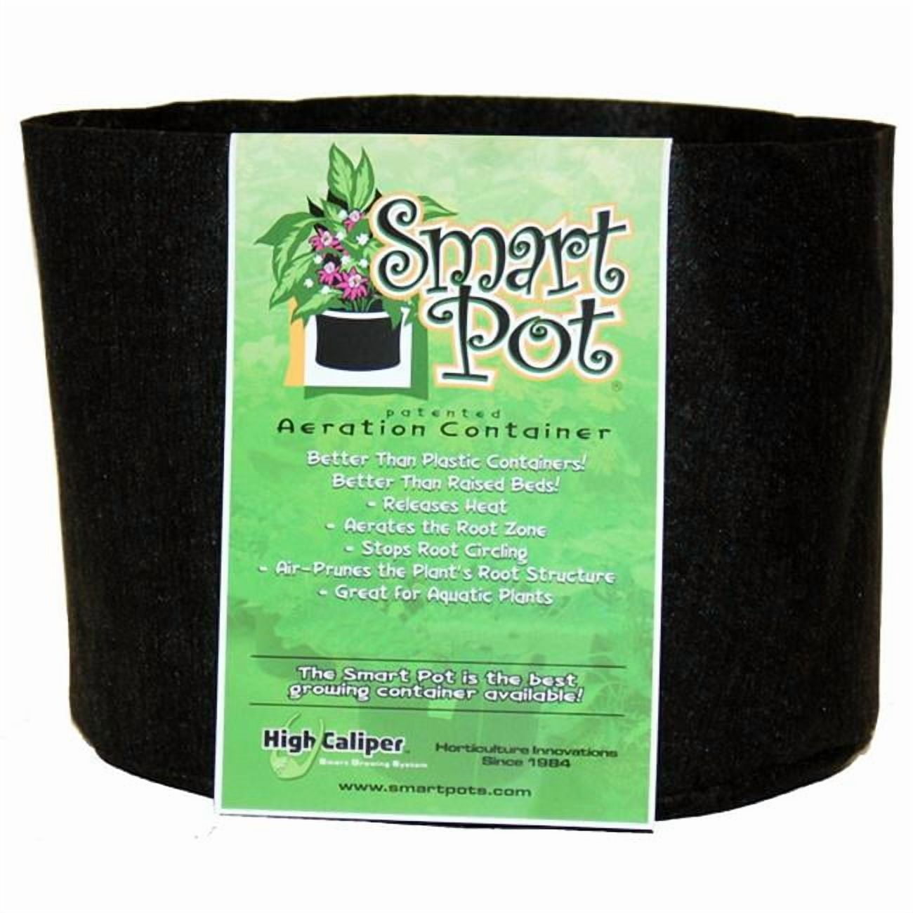 Smart Pot 5015994 7 gal Salad & Herb Grower Pot, Black