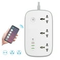 thumbnail image 1 of Smart Power Strip 2M 3 Output Extension Socket Support Tuya APP Remote Control Smart Home Socket Adapter, 1 of 7