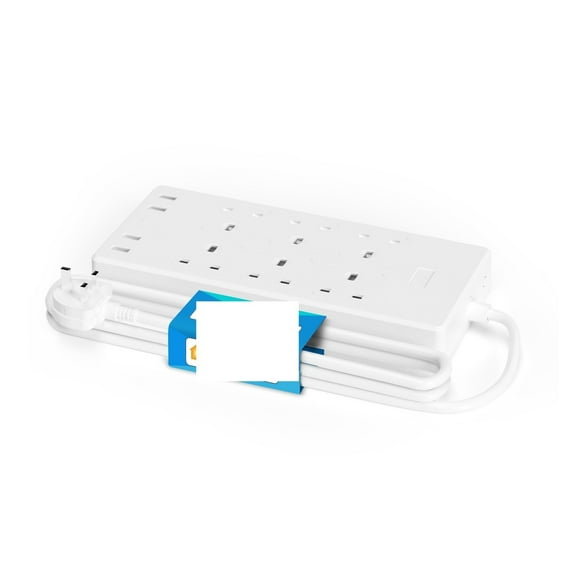 Smart Power Strip With 6AC Socket 4USB Multiple Outlet Extension Support Assistant