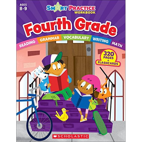 Pre-Owned Smart Practice Workbooks Smart Practice Workbook: Fourth Grade, (Paperback)
