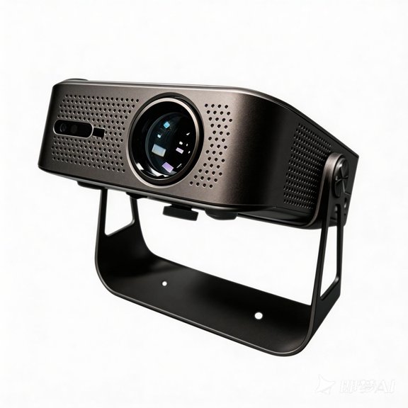 Smart Projector, 1080P Native, 360 ANSI, WiFi 6, Android TV, 360 Rotation,Home Theater