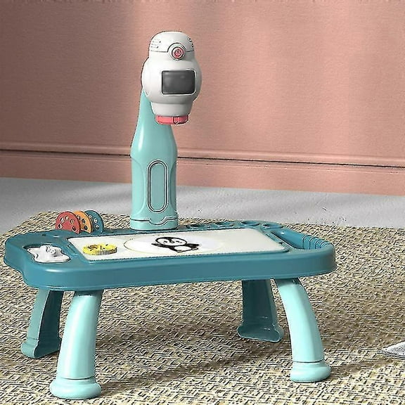 Smart Projector Kids Painting Table Set Projector Educational Toy Learn To Draw Play Set For Kids