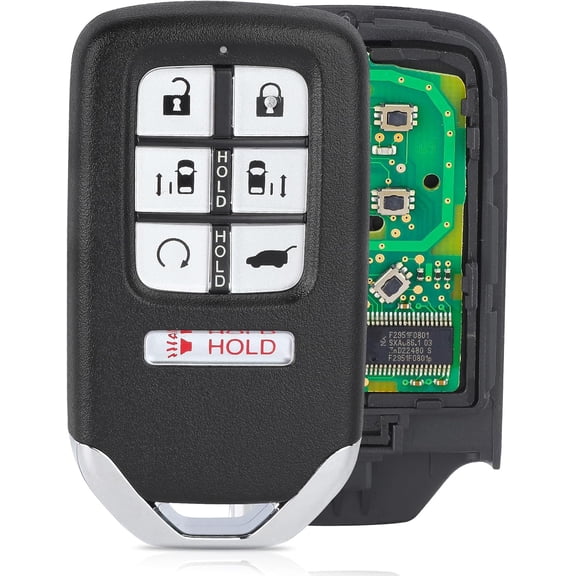 Smart Proximity Keyless Entry Remote Control Car Key Fob for Honda Odyssey 2018 2019 2020 FCC ID: KR5V2X 72147-THR-A31 433MHz 47 Chip 7Buttons