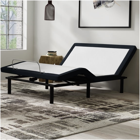 Smart Queen Adjustable Base with Massage, Zero Gravity, USB Ports, Wireless Remote and Under Bed Lighting