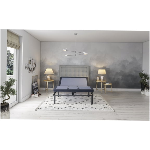 Smart Queen Adjustable Bed Frame with Massage, Zero Gravity, USB Ports, and Wireless Remote Control