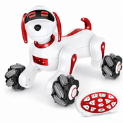 Smart RC Robot Dog with Touch Sensor, Music, Lights & 360  Spins, Ages 6+Smart RC Robot Dog with Touch Sensor, Music, Lights & 360  Spins, Ages 6+