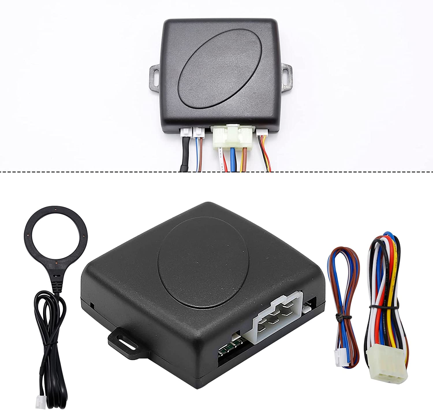 Smart RFID Push Engine Start Button kit & Keyless Entry Starter Systems ...