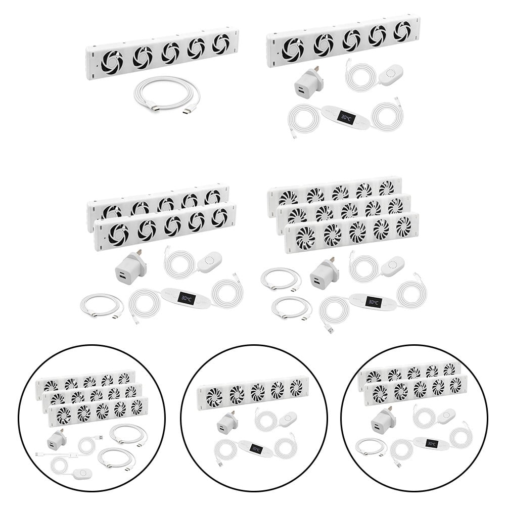Smart Radiator Fan Set For Heating Fireplace Intelligent Cooling ...