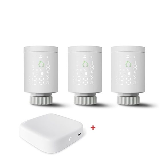 Smart Radiator Thermostat Valve,Tuya Thermostatic Radiator Valve Actuator Controller Work