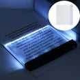 thumbnail image 1 of Smart Reading Light, Page Glow Reading Light, Book Light Page, Flat Book Night Lamp, Transparent Page Glow Reading Lights, Clear Bookmark Lamps, Booklights, Eye Protection Led Reading Lamp, 1 of 6