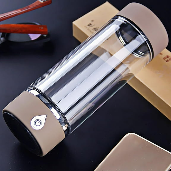 Smart Rechargeable Hydrogen Water Bottle Generator Portable PEM Molecular Hydrogen Water Machine | Hydrogenated Water Bottle for Travel & Fitness, Electric Rich Hydrogen Water Cup