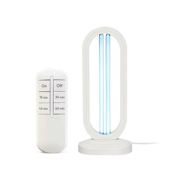 Smart Remote Control Desk Lamp with Timer Function, Adjustable Brightness and Multiple Modes, LED Energy Efficient Lighting for Reading Study and Sleep, Home Office Decor White