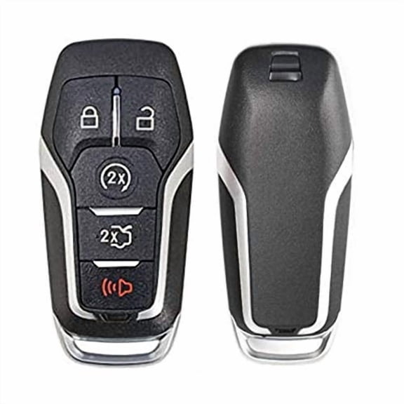 Smart Remote Key Case 5 Button for Ford Edge Explorer Fusion 2015 2016 2017 M3N-A2C31243300 Car Key Shell Uncut Blade Not Have Logo
