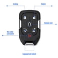 thumbnail image 1 of Smart Remote Key Fob 315 MHz HYQ1AA For Chevrolet Suburban Tahoe GMC Yukon, 1 of 5