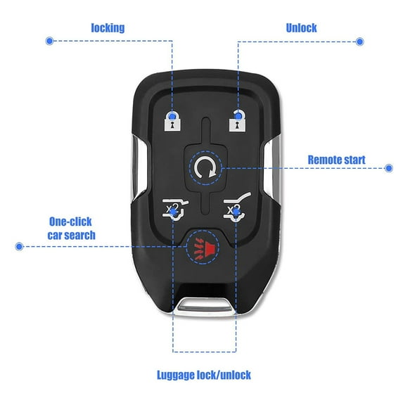 Smart Remote Key Fob 315 MHz HYQ1AA For Chevrolet Suburban Tahoe GMC Yukon