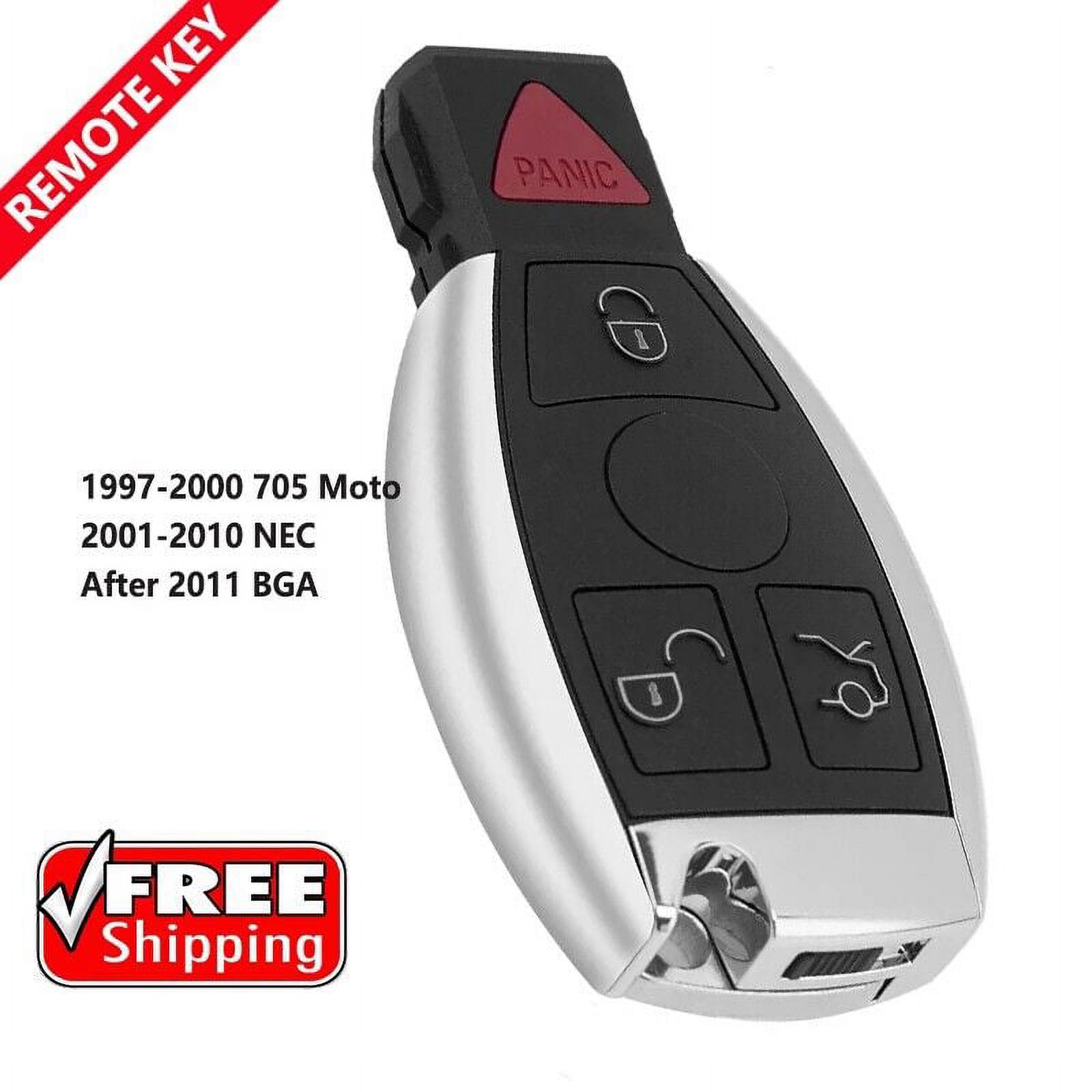 Mercedes Smart Sign Smart Remote Key Fob 4 Button 315MHz for 2000 2001- UK | Ubuy